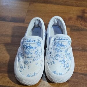 Adidas Kids Slip-On Sneakers ADIDAS 3MC SLIP I DISNEY GOOFY SPORT GO SHOES BLUE